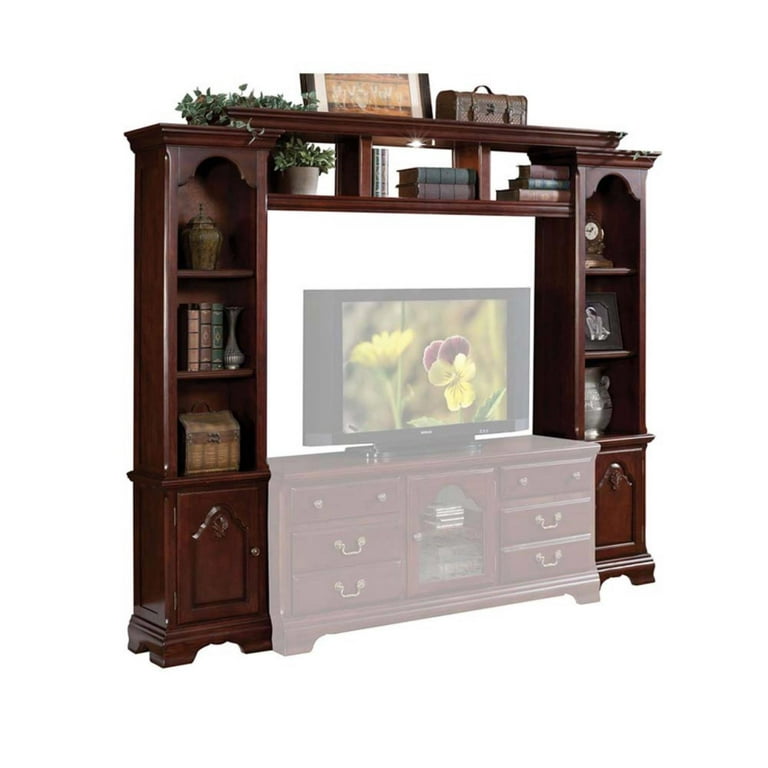 Acme Furniture Hercules Entertainment Center with Shelf Bridge and