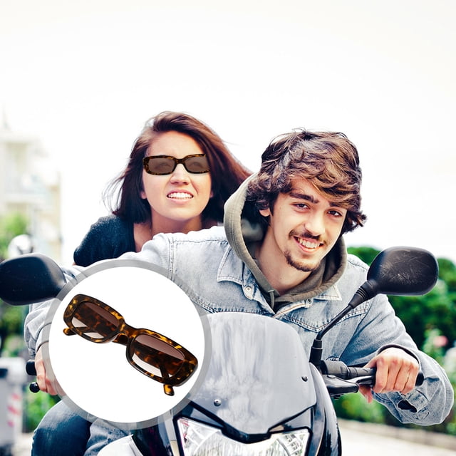 unbranded 1Ud Lentes De Sol Leopardo Cuadrados Personalizados Para Uso En Y Viajes