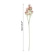 thumbnail image 2 of Uxcell 25Pcs Flores Artificiales Falsas a Granel, Ramo de Flores de PU con Tallos, Rosa, 2 of 6
