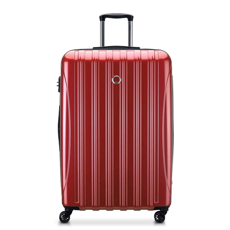 【新品未使用品】DELSEY PARIS 4輪　スーツケース　2個セット　赤 新品未使用品】DELSEY PARIS 4輪 スーツケース 2個セット 赤 DELSEY PARIS