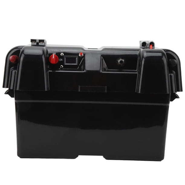 Caja De Cargador De Batería Marina, Disyuntor Portátil, Enchufe USB Doble, Interruptor De Reinicio, Caja De Batería, Centro De Energía Para ATV