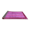thumbnail image 2 of Ahgly Company Indoor Round Abstract Purple Modern Area Rugs, 7' Round, 2 of 4