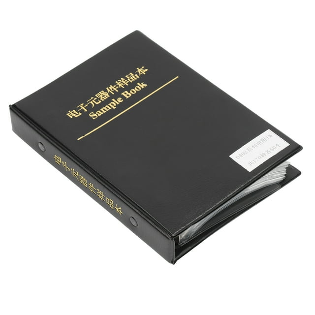 SMD Resistor Combo Sample Book, Clear Label Chip Resistor Assortment Kit For DIY