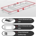 thumbnail image 5 of Gray Foldable Camping Cot - Heavy Duty Steel Frame for Outdoor Camping & Picnic, 5 of 9