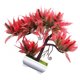 thumbnail image 5 of Simulación de árbol artificial en maceta Planta en maceta Oficina en casa Centro de mesa Adorno de árbol falso, rojo oscuro Sweethay HA7029-01B, 5 of 6