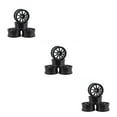 thumbnail image 4 of Shengyu 4 Pieces52mm Elastic *RC Car Tires Wheel Rims Hub Running Racing Drifting Tyres On-road Crawer Assembly Accessories Ten/Black 3Set, 4 of 6