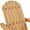 Brown, variant on Yaheetech 2-piece Wood Folding Adirondack Chair, Brown