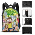 thumbnail image 3 of Rick and Morty Season Backpack Learning Maestro Bookbag with Symphony Lunch Organizer, 3 of 5
