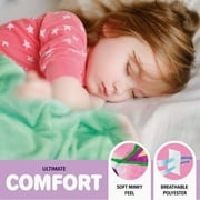 Kids Weighted Blanket 7lb Soft and Breathable Kids Sleep Blanket with Glass Beads, for Calming and Sleeping 36x48 inches