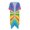 Rainbow Burst, variant on HELLHERO Floral Branches Swimsuit Coverup for Women Quick Dry High Quality Fabrics Breathable Long Kimono Swimsuit Cover Up