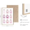 thumbnail image 3 of HAUS AND HUES Wall Art Eau De Parfum | Blush Pink Wall Decor Fashion Wall Art for Women Pink Wall Art for Bedroom Vanity Room Wall Art | BEIGE FRAMED 24” x 36”, 3 of 6