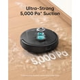 thumbnail image 4 of Aspiradora robot eufy L60 renovada con estación de vaciado automático, tecnología desenredante, hasta 60 días de limpieza manos libres, succión de 5000 Pa, elimina el vello y el polvo., 4 of 5