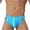 Sky Blue#mens briefs underwear, variant on VBTAPA Men's Swim Briefs Bikini Bottom Stretch Swimwear Boxer Beach Shorts Surfing Swimsuit Sky Blue L