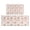 Pioneer Flower Floral-3, variant on Pioneer Flower Floral Print Pattern Kitchen Rugs Sets Of 2, Anti Fatigue Non Slip Washable Floor Mats for Kitchen Sink Laundry, 17X30 Inch 17X47 Inch