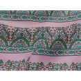 thumbnail image 4 of oneOone Viscose Jersey Fabric Leaves & Floral Block Printed Fabric 1 Yard 60 Inch Wide, 4 of 4