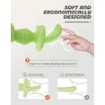thumbnail image 5 of acdanc Baby Utensils 4-Piece Self Feeding Silicone Flatware Set with Silicone Handles, 5 of 7