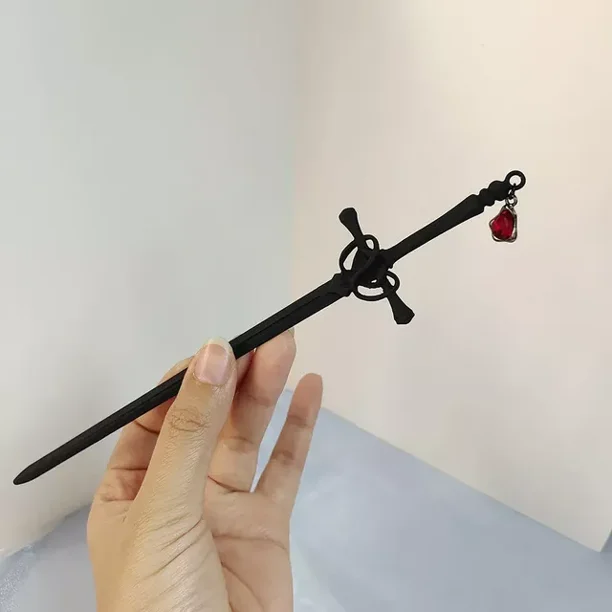 Horquilla de espada de Metal Punk para mujer, palitos de pelo simples chinos, herramientas de diseño de peinado DIY, accesorios, envío directo, nuevo