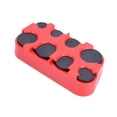 thumbnail image 1 of Caja de almacenamiento compacta rectangular con múltiples compartimentos para regalos. Rojo, 1 of 9