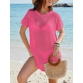 thumbnail image 4 of Traje de baño Coverup Beauty, vestido de playa a ganchillo para mujer 2025, 4 of 6