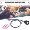 thumbnail image 2 of Ofertas únicas Conector del sensor de posición del cigüeñal Enchufe flexible para Nissan Frontier Plástico Negro 1 juego, 2 of 7