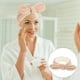 thumbnail image 2 of Diadema para el cuidado de la piel, lavado facial, diadema para el cabello, forma de oreja de conejo, maquillaje, banda para el cabello, 2 of 8