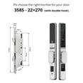 thumbnail image 1 of Waterproof Smart Door Lock Fingerprint APP Password RFID Card Keyless Digital Electronic Lock Aluminum/s Sliding ,Easy Installation, 1 of 6