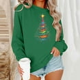 thumbnail image 2 of Fall Saving Talove Long Sleeve Shirts for Women Graphic Printed Sweatshirt Women Fall Clothes Professional Tops Womens Tops Plus Size Dressy Casual Christmas Shirts, 2 of 6