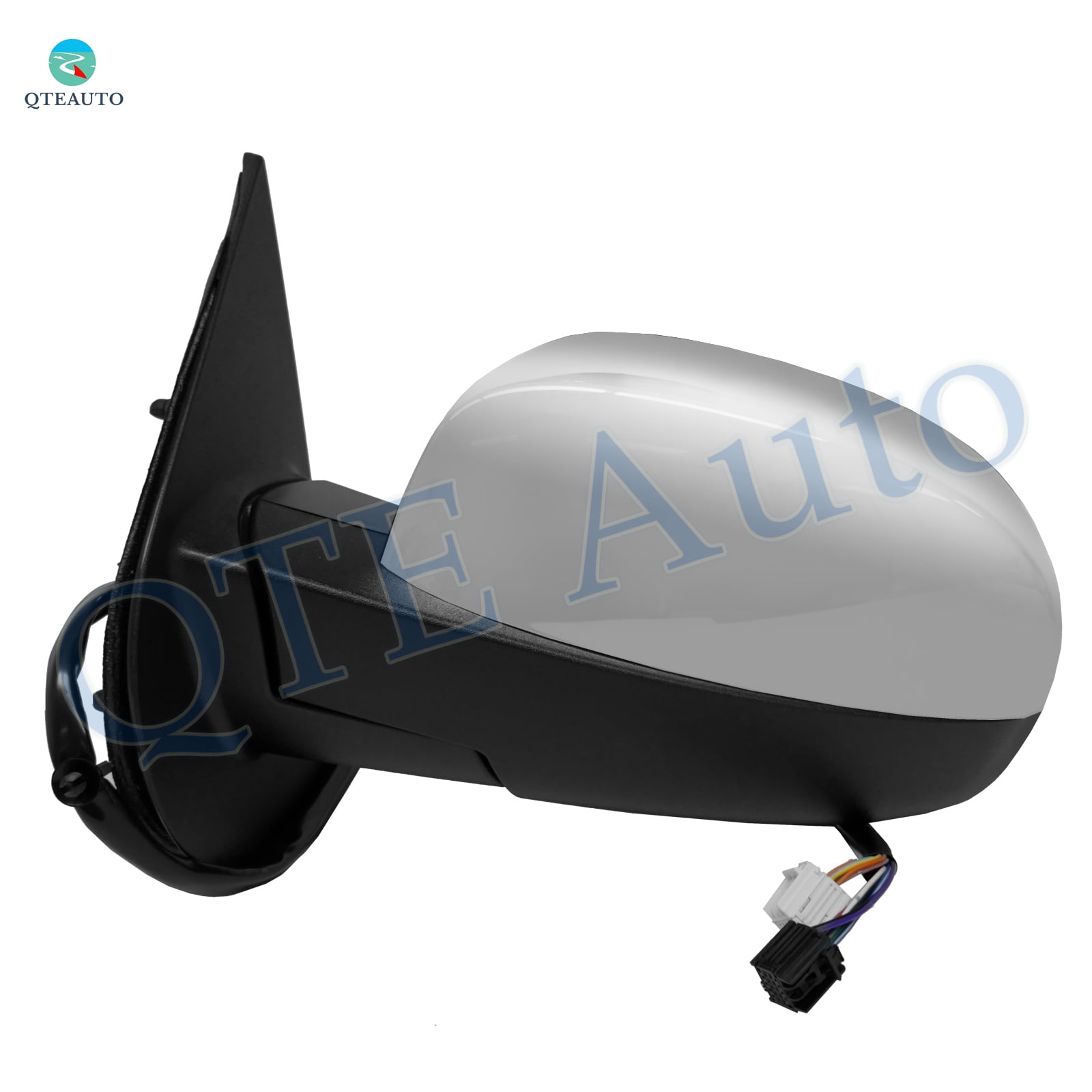 Driver & Passenger Side Mirrors, Left-Right Power Heated Chrome Power Folding with Turn Signal Light For 2007-2014 Chevrolet Tahoe, Door Mirror Pair of 2