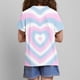thumbnail image 4 of Blusas y camisas de cuello redondo y manga corta con estampado para niños, blusa de cuello redondo y manga tres cuartos, blusa de poliéster para niños de talla mediana, 4 of 6