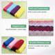 thumbnail image 2 of Uxcell 5 Yard 7.1 inch Wide Elastic Lace Fabric Ribbon Stretchy Trim for DIY Handicrafts Black, 2 of 6