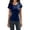 BU2, variant on Gaexia Women's Summer Short Sleeve Yoga Fitness Top Slim Fit Athletic Running Training Workout T Shirt Breathable Wicking Stretchy Lightweight Casual Activewear For Gym (BU1,XL)