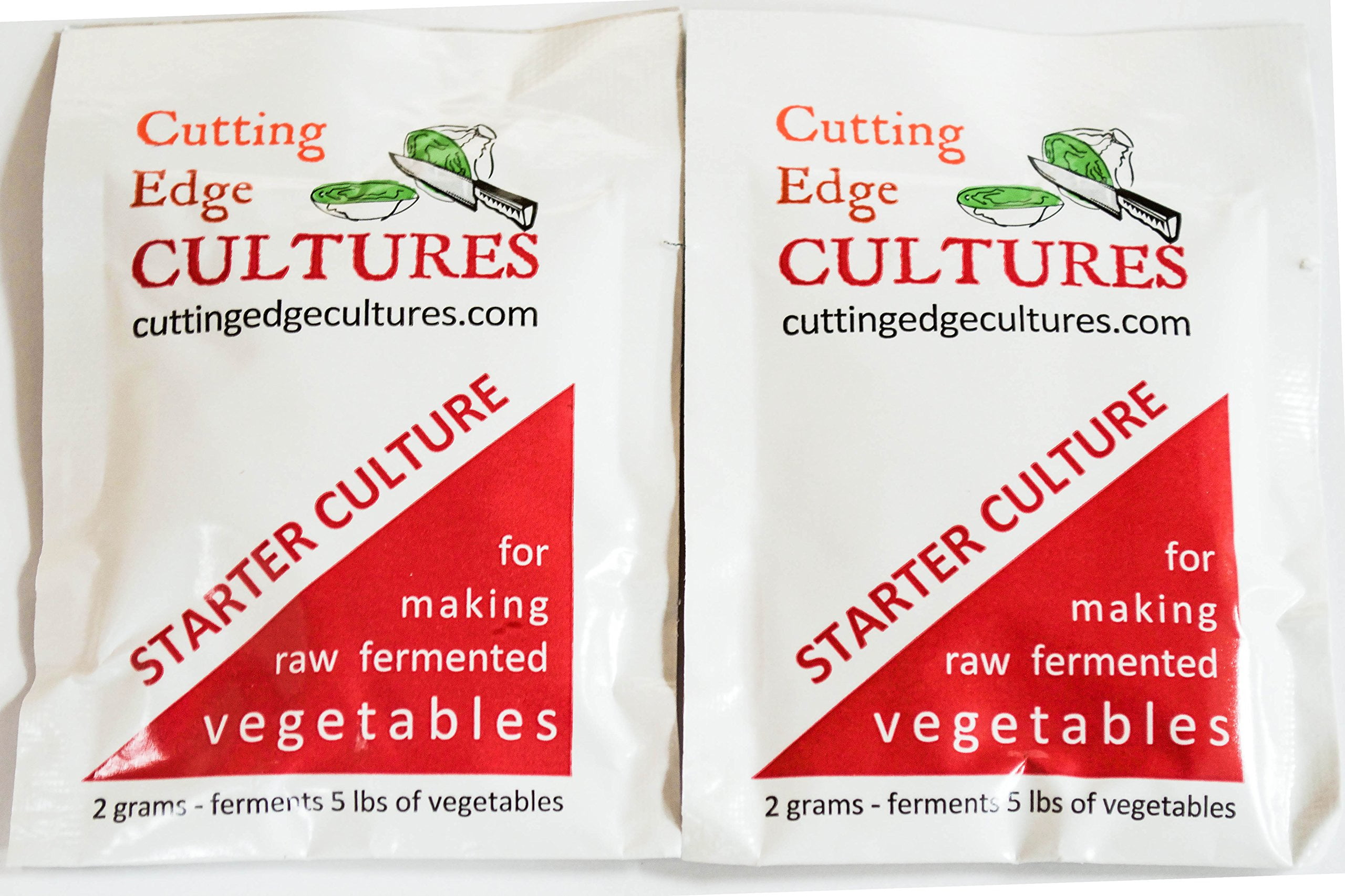Buy Cutting Edge Cultures Vegetable Starter Culture, 2 Pouches, 4g