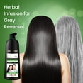 thumbnail image 3 of Biogreen Roots Shampoo 200ml - Natural Black Hair Color Shampoo with Herbals - Covers Gray Hair for Men and Women - Clinically Tested Natural Hair Color Shampoo for All Hair Types, 3 of 3
