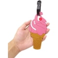 thumbnail image 4 of 5PCS Funny Luggage Tags Silicone Baggage Labels Travel Identifier Tags,Icecream, Drinks, Popsicle, 4 of 7