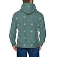 thumbnail image 5 of Zip Up Hoodies for Men - Lattice Pattern No.909 Long Sleeve Comfrt Men'S Fashion Hoodies & Sweatshirts, Jackets for Men Hoodies Pullover Clothing Clothes with Pouch, 5 of 5
