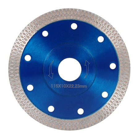 

Miuline 4.5 /5 Diamond Saw Blade Cutting Disc Wheel for Cutting Porcelain Tiles Granite Marble Ceramics Works with Tile Saw and Angle Grinder