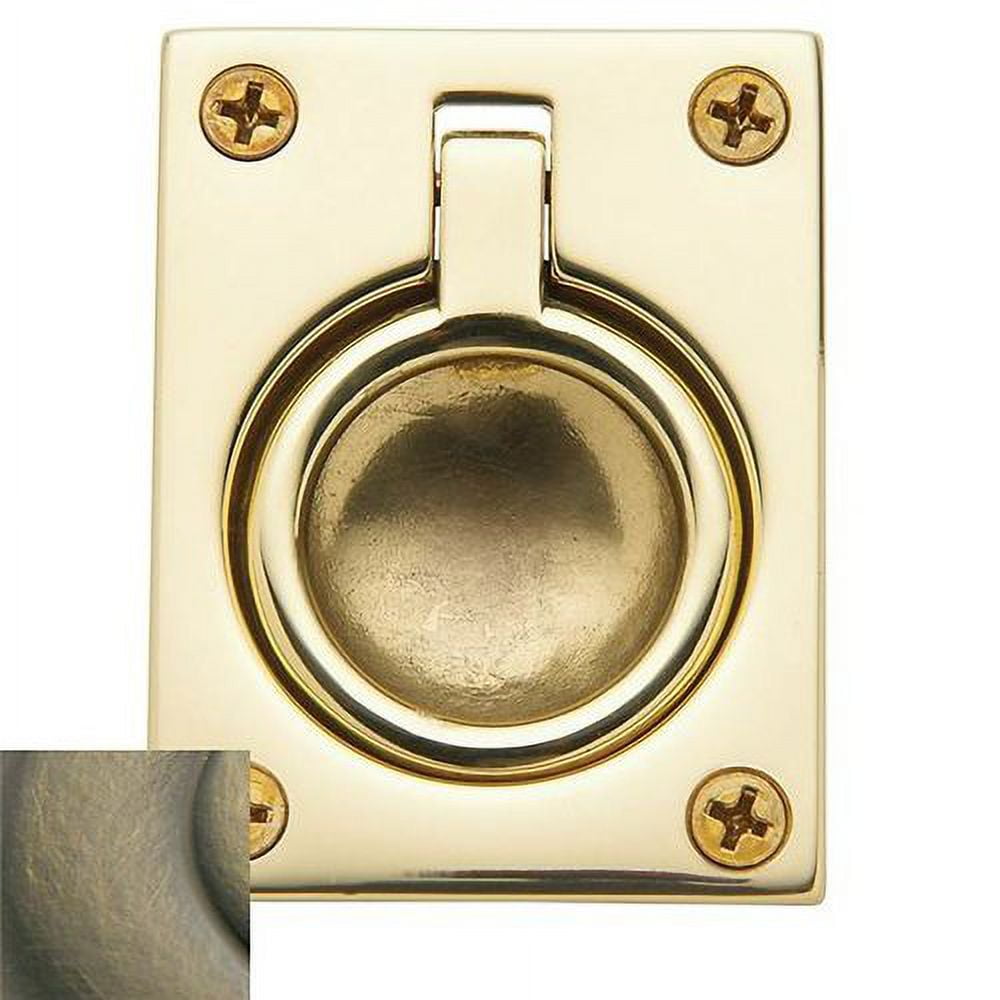 0394.112 1-7/8" x 2-1/2" Flush Ring Pull - Venetian Bronze