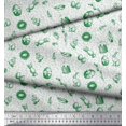 thumbnail image 2 of Soimoi Cotton Duck Fabric Chick,Egg & Rabbit Animal Printed Fabric 1 Yard 56 Inch Wide, 2 of 3