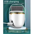 thumbnail image 3 of Mini Facial Cleansing Brush IPX5 Waterproof Electric Spin Facial Brush Rechargeable for Deep Cleansing with 3 Brush Heads,Skin Exfoliating ,Facing Brush for Shower and Bath Use, 3 of 9