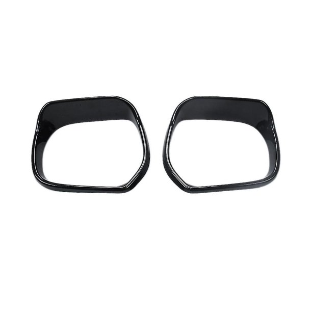 Cubierta para lluvia del espejo retrovisor del automóvil Modificación exterior para Lx 570 Lx570 Gx460 Gx 460 Tuning (negro)