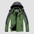 thumbnail image 2 of Tanhomme Ski Jacket Warm Winter SnowCoat Water-proof Mountain Windbreaker Snowboarding Jacket for Hiking Traval Autumn Men Casual Color Blocked Sweatshirts Coats Cardigans Sweatshirts Loose Tops, 2 of 6