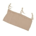 thumbnail image 3 of Bolsa Colgante De Almacenamiento Para Cama De Bebé, Organizador De Algodón Puro De 2 Bolsillos Con Correa Ajustable Para Cuna, Portabebés Y Organización De Guardería, 3 of 7