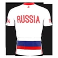thumbnail image 2 of Russia Full Zipper Bike Short Sleeve Cycling Jersey  for Women - Size 3XL, 2 of 4