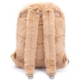 thumbnail image 4 of Mochila Peluda Pusheen Beige 34x27x6 cm con Orejas 3D de Gato, 4 of 6