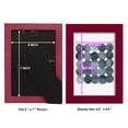 thumbnail image 4 of Blue Grey Density I -Framed Print w/glass-Cherry Red, 4 of 8