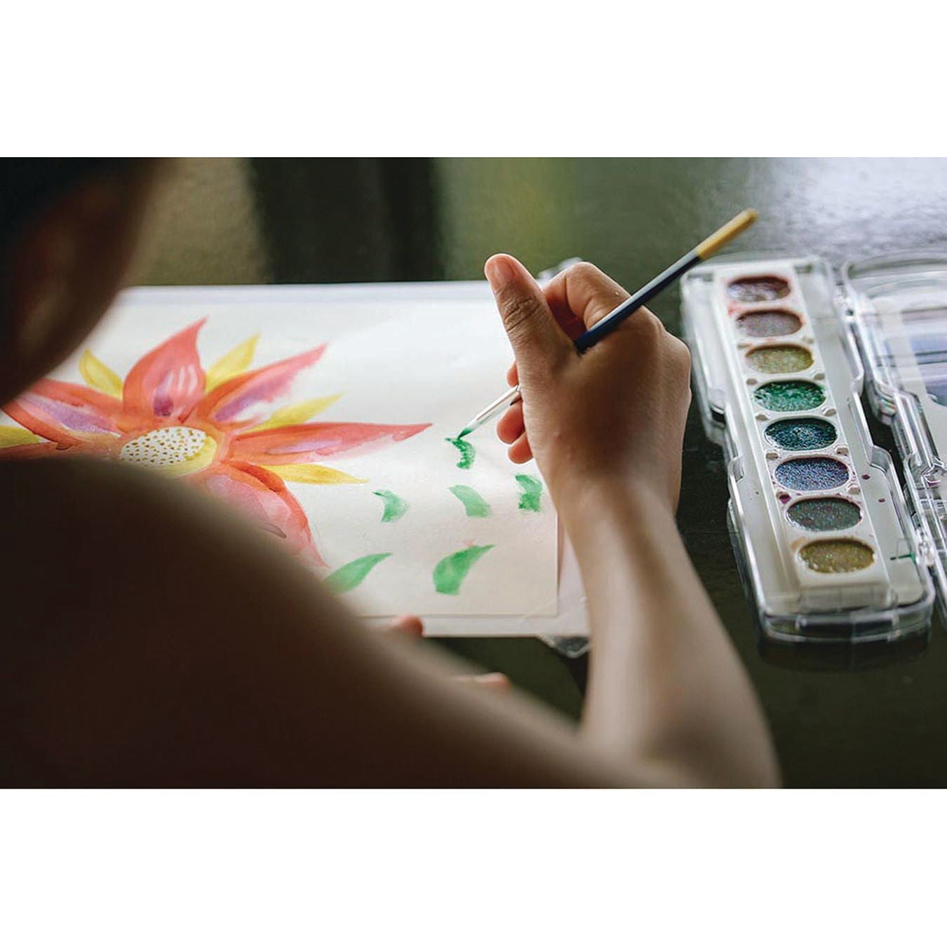 UCreate Watercolor Paper, White, 140 lb., 12" x 18", 50 Sheets