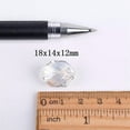 thumbnail image 4 of U8MO 5pcs 17X14mm Glass Crystal Charm Octagon Loose Spacer Craft Beads DIY Jewelry, 4 of 4