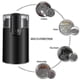 thumbnail image 4 of Electric Pill Crusher Grinder, Grind The Medicine And Vitamin Tablets Of Different Sizes Into Fine, 4 of 4