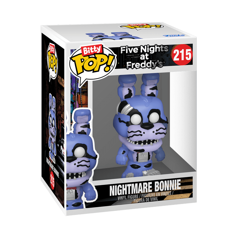 Bitty POP: Five Night Toy - FNAF Nightmare Bonnie 4PK, Licensed