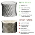 thumbnail image 3 of HWF64 Wicking Humidifier Filter B Replcement for Holmes HM1730 HM1745 HM1746 HM1750, for Bionaire Sunbeam SCM1745 SCM1746 Humidifiers Wick Filters, Part # HWF64 BWF64 BWF64CS (4 Pack), 3 of 7
